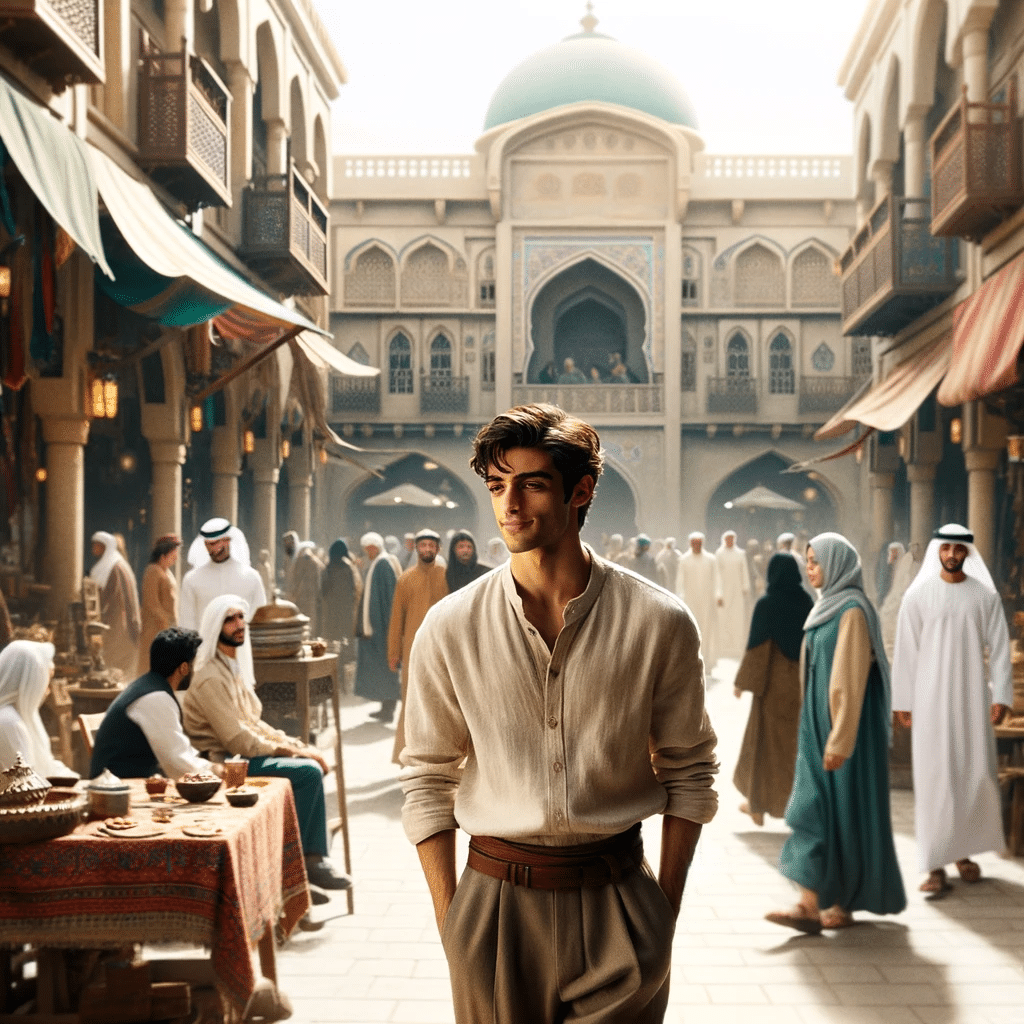 ALADDIN NO MERCADO DA CIDADE