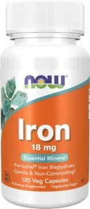 Ferro Quelado Now Foods