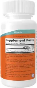 Ferro Quelado Now Foods 2