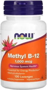 Metilcobalamina B12 Now Foods