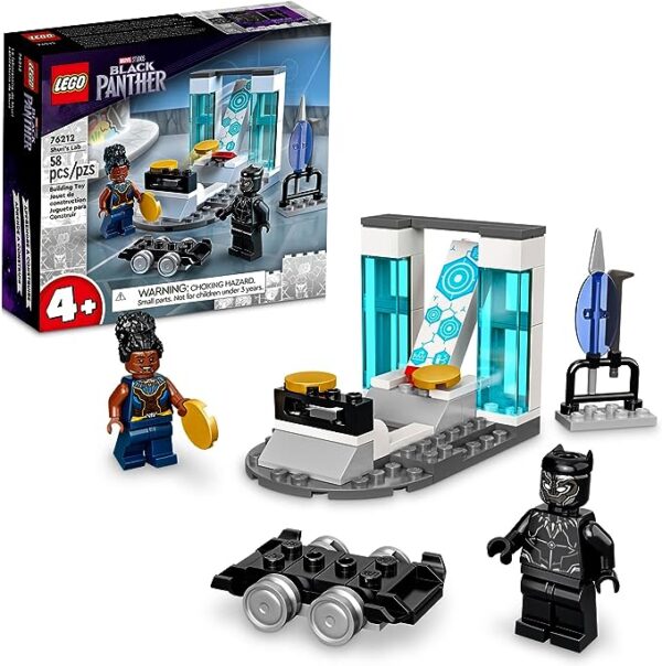 LEGO® Marvel, focado no universo do Pantera Negra.