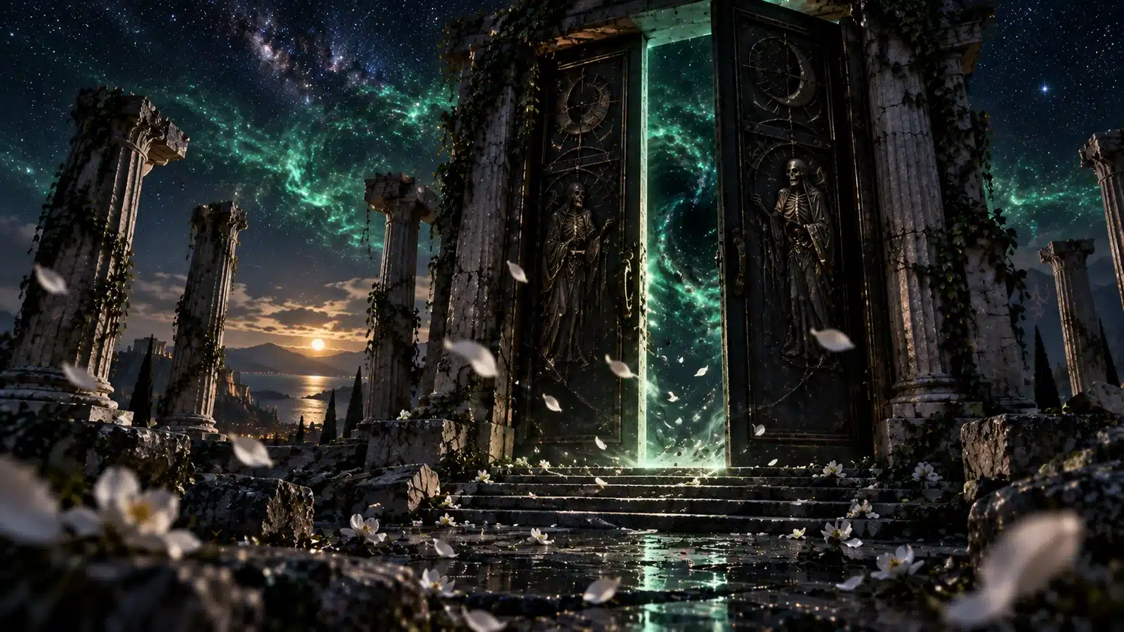 Capa do Volume 07: A Porta da Morte